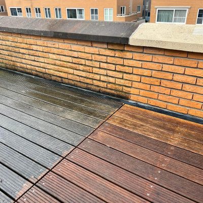 reinigen gevel dakterras